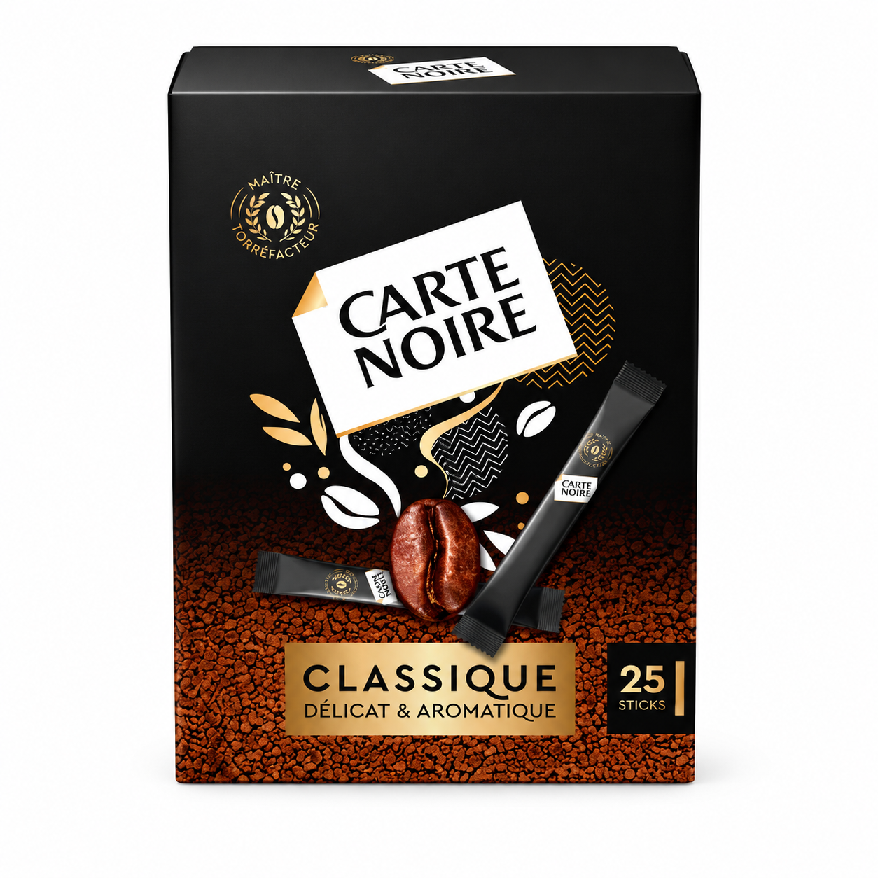 Carte Noire Soluble Classique la boîte de 45g - 25 sticks