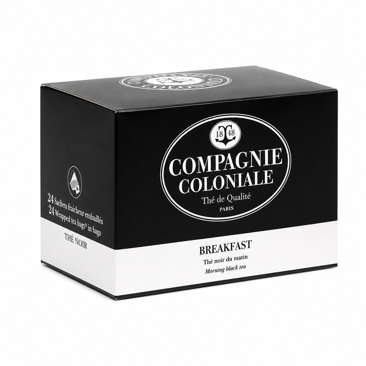 Compagnie & Co - Thé Breakfast -  Boite de 24 sachets suremballés