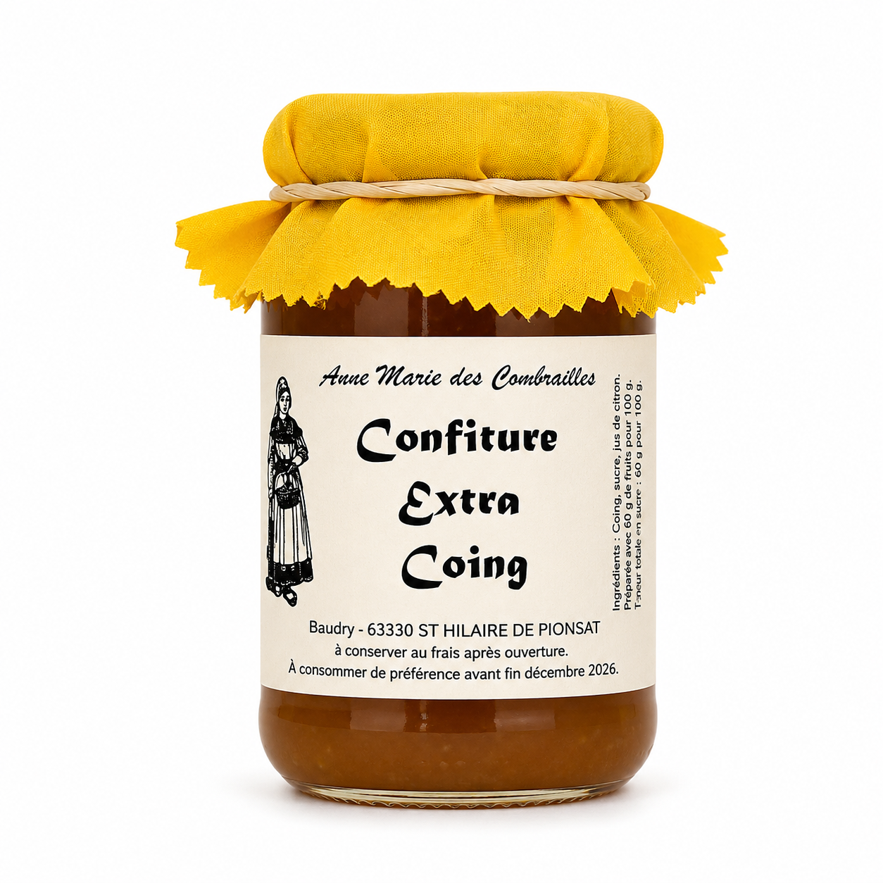 CONFITURE COING 370gr