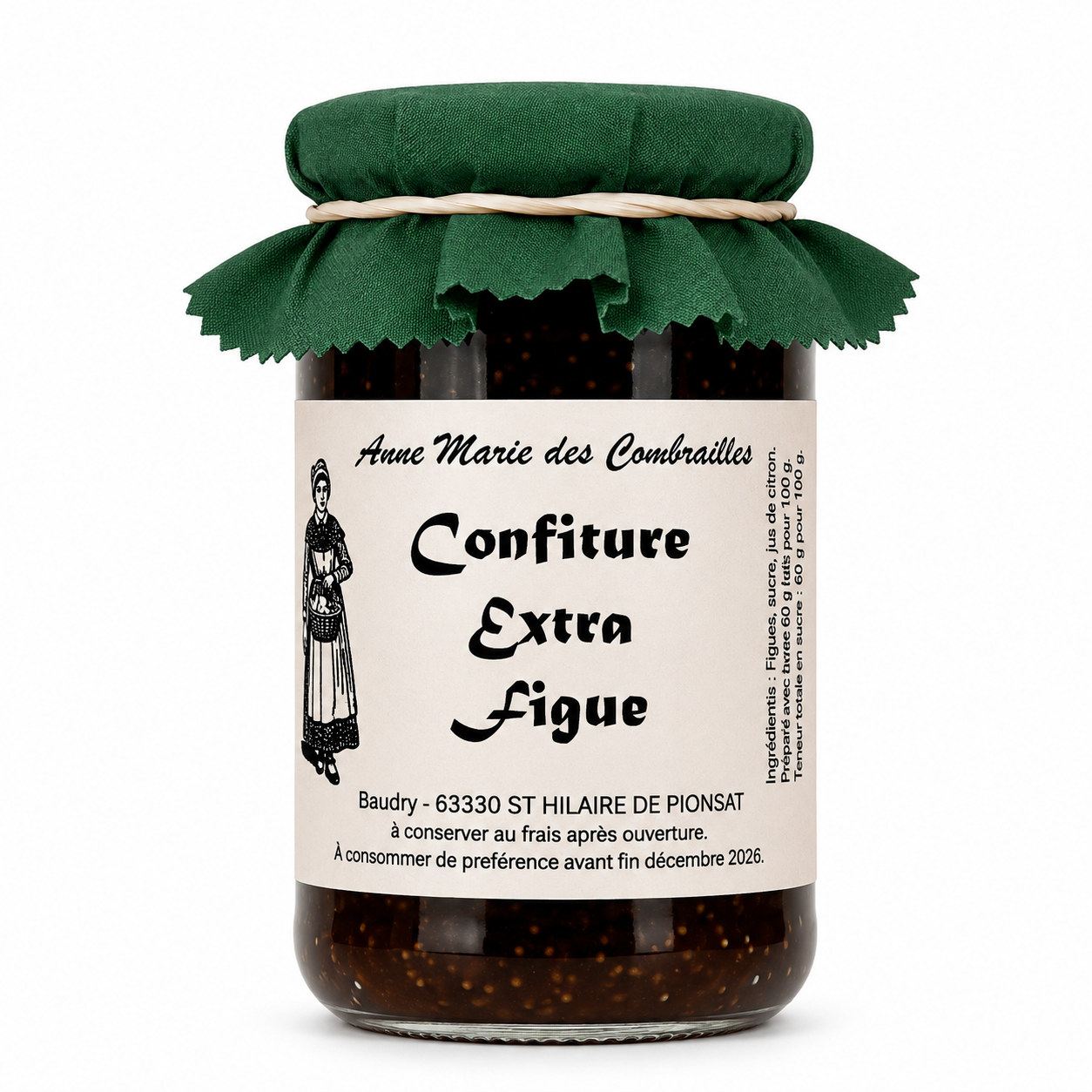 CONFITURE FIGUES 370gr