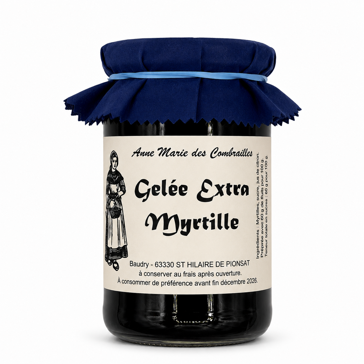 GELEE MYRTYLLE, 370gr