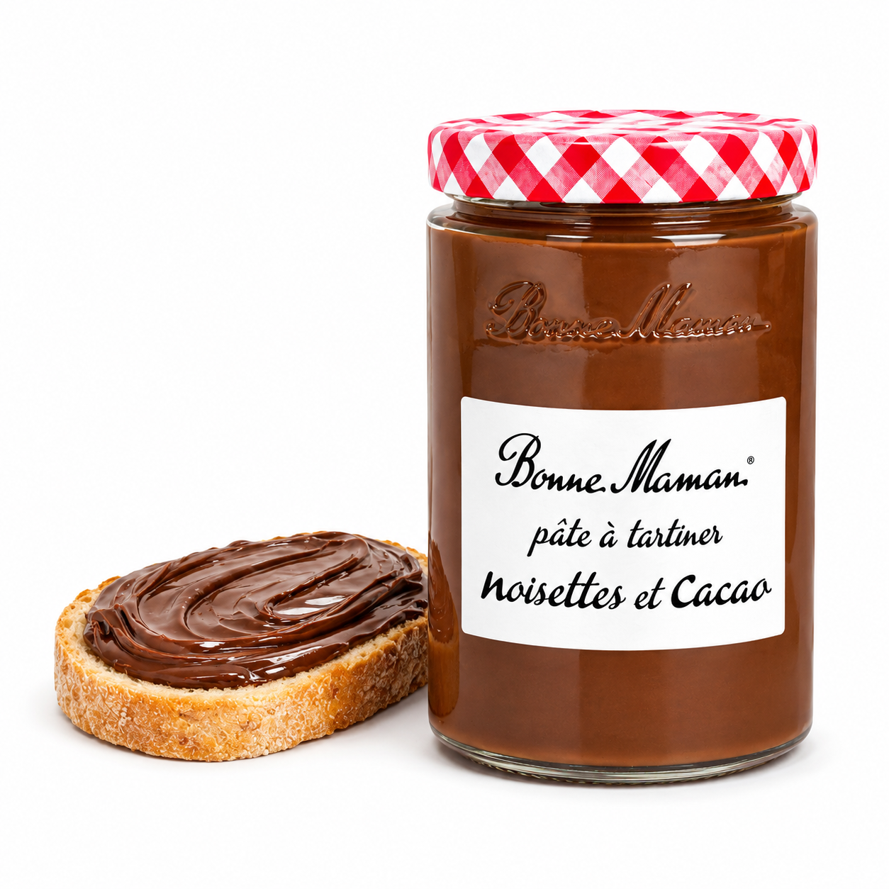 Pâte à Tartiner Bonne Maman 725g – Noisette & Cacao – Grand Format