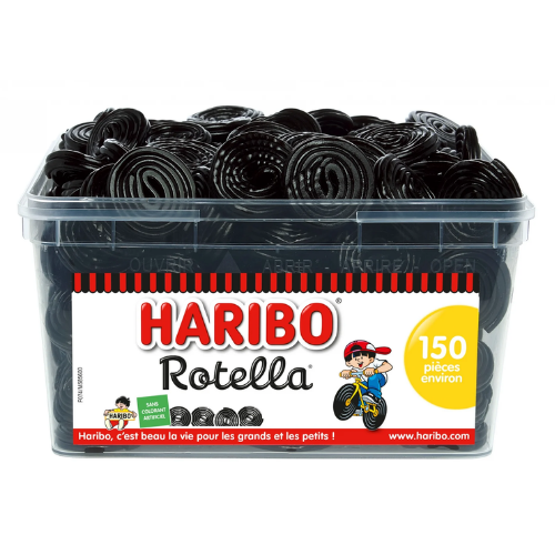 Bac de 150 pièces de Rotella Haribo
