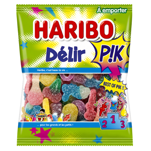Carton de 30 Delir Pik 120gr Haribo