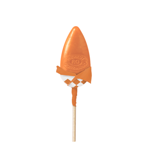 305b__n°3_sucette papier v01_bois+papillotte int Coul2_Peche HD_ok Sucette Pierrot Gourmand saveur pêche emballée individuellement