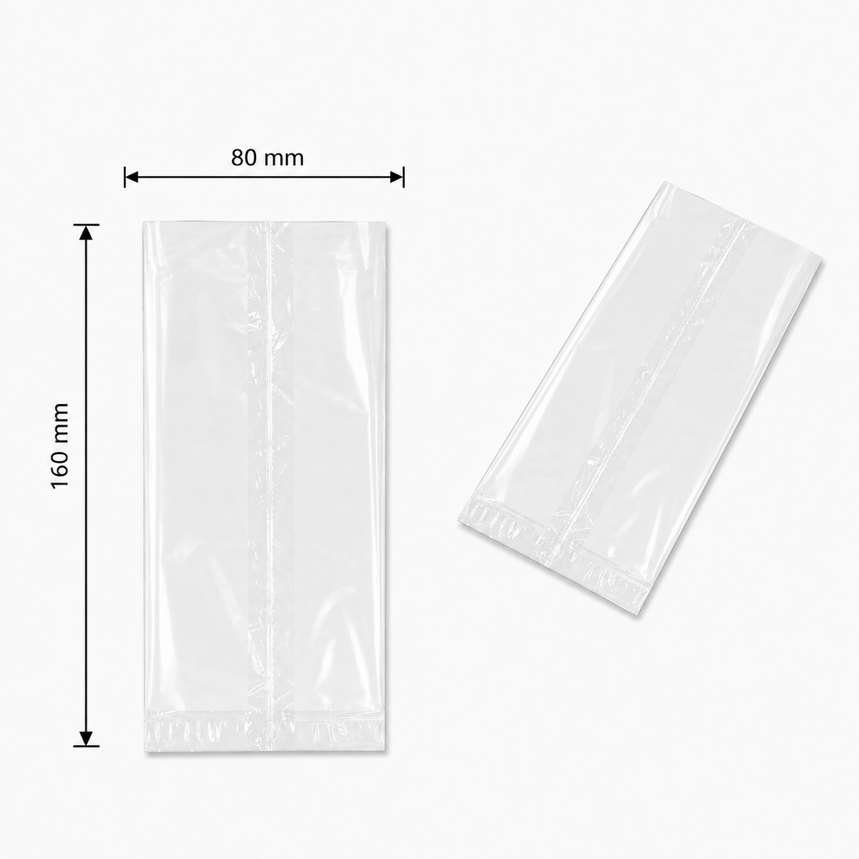 SACS PLAT CELLO 350P 80x160mm X 100