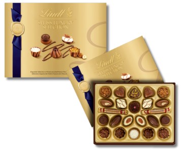 Coffret Swiss Luxury Sélection 230g Lindt