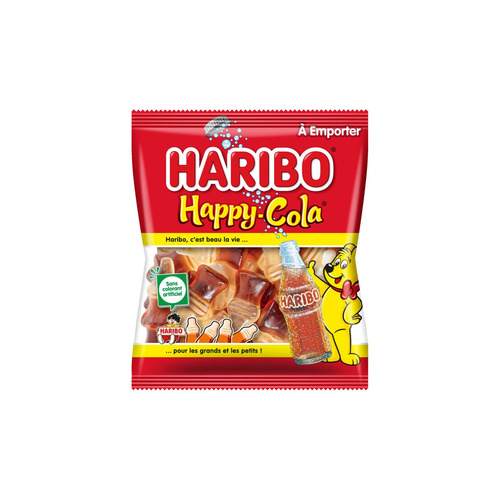 Happy Cola HARIBO 4 sachets de 120 g