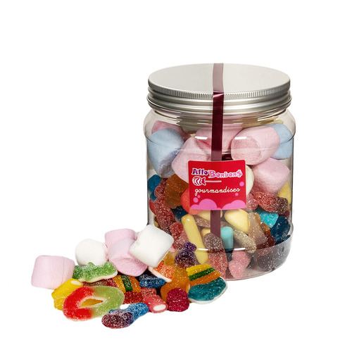 Assortiment de confiserie en tubo 450 g Allobonbons Gourmandise