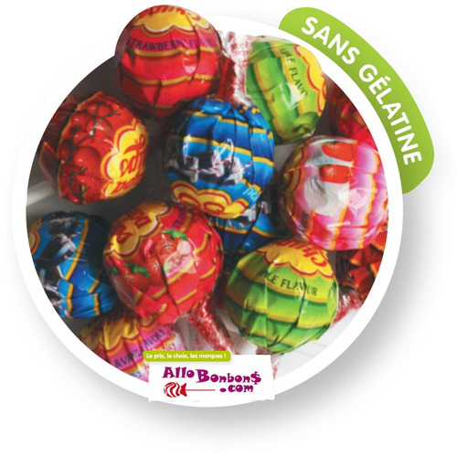 Sucettes Chupa Chups assorties - sachet de 20