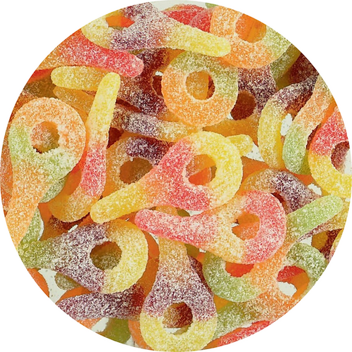 Tétines acides Lutti 500 g