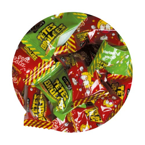 Têtes brûlées assorties sachet 250 g