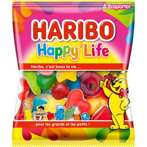 Happy life Haribo – 4 x 120 g (480 g)
