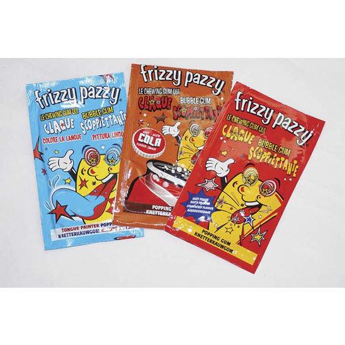 FRIZZY PAZZY asst, sachet de 12