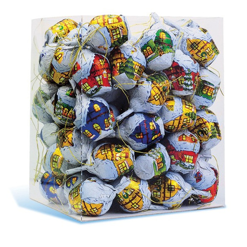 Maisonnette de Noël chocolat au lait Abtey 10 g
