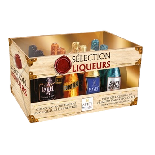 Casier sélection liqueurs assortis Abtey 155 g