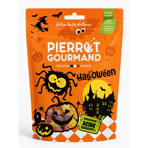 Doypack Halloween 100 g Pierrot Gourmand