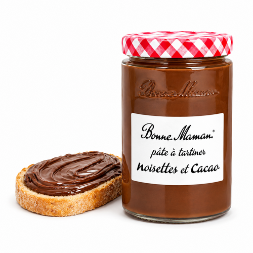 Pâte à tartiner Bonne Maman 725g noisette & cacao