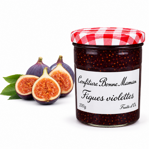 Confiture Bonne Maman Figue et Violette 370g