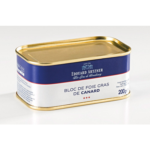Bloc de foie gras de canard Artzner 200 g