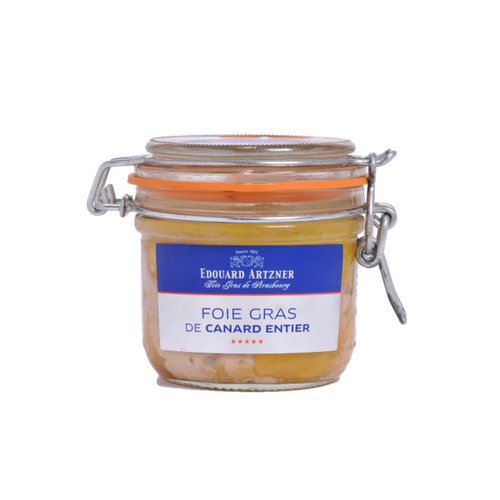 Foie Gras de Canard entier  en bocal de 120gr  ARTZNER