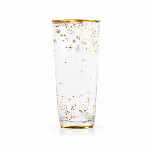 SAC GM 140 X 305 MM FOND CARTON// noel scintillant  //BTE DE 100,
