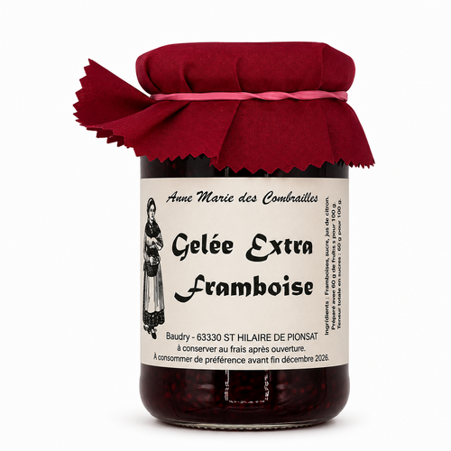 GELEE DE FRAMBOISES, 370gr