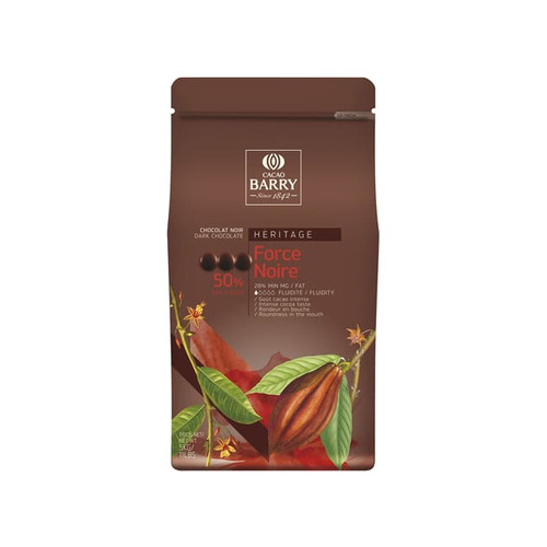 Chocolat noir Force Noire 5 kg Cacao Barry
