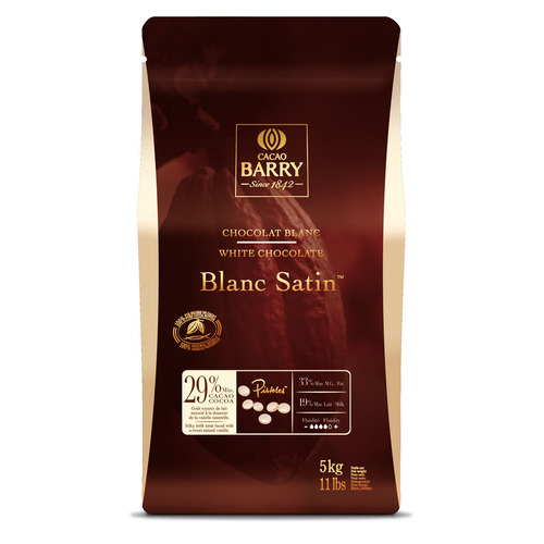 Chocolat blanc Satin Barry 5 kg