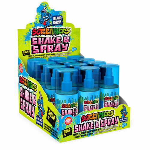 Display de 12 boites Shake and Spray