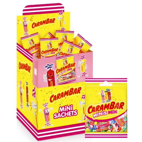 Boîte de 30 mini sachets Carambar mix 35g