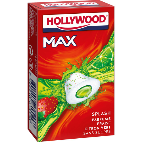 Hollywood Max Fraise Citron Vert - Boîte de 16