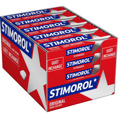 Stimorol sans sucre, Boite de 25