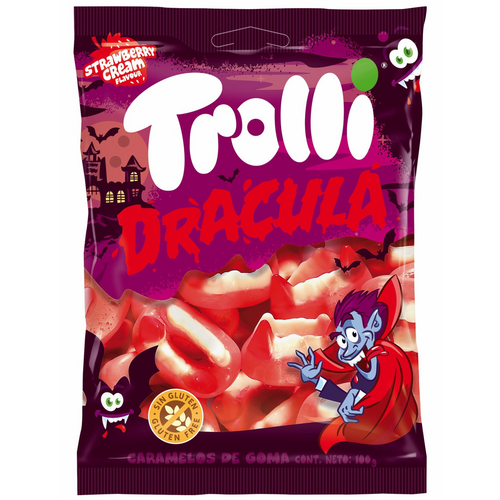 Sachet de dents de Dracula Trolli 100 g