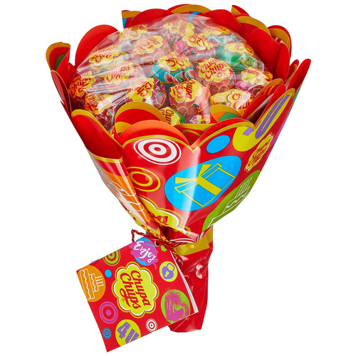 Bouquet de 20 sucettes assorties Chupa Chups 228g