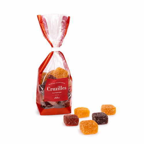 Sachet assortiment de pâtes de fruits artisanales Cruzilles 200g