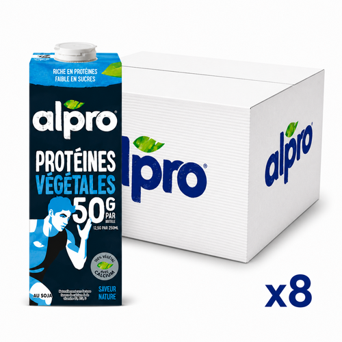 Boisson au soja riche en protéines ALPRO 1L