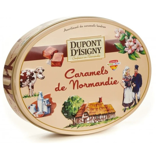 Boite ovales Caramels tendres 240gr