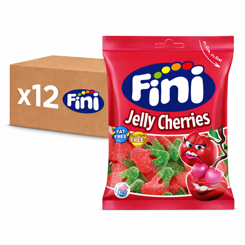 Sachet 90 g Jelly Cherries Cerises Halal Fini
