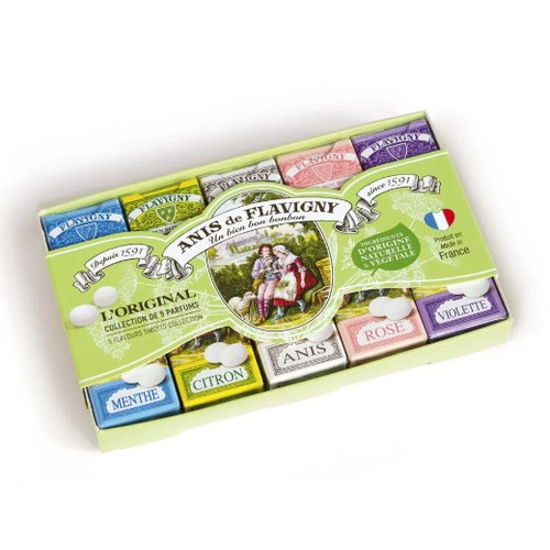 Coffret de 5 étuis assortis Anis de Flavigny 90g