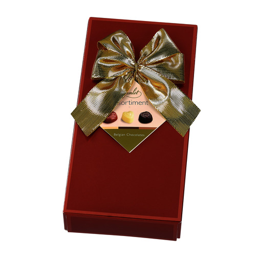 Ballotin de chocolats assortis HAMLET, 125gr, bronze