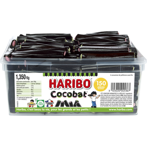 Bac de 150 pièces de Cocobat Haribo