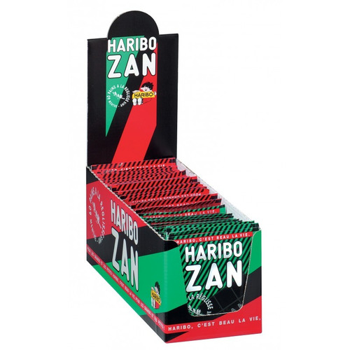 Boite de 60 Pains Zan anis et menthe 12gr Haribo