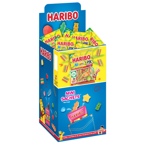 Boîte de 30 sachets Miami Pik 40 g Haribo