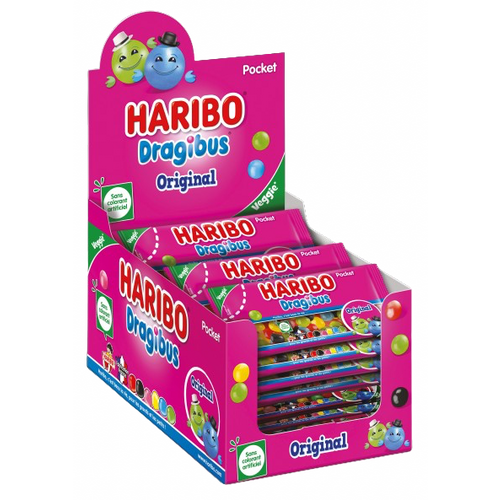 Haribo Pocket Dragibus Original 50 g x 24
