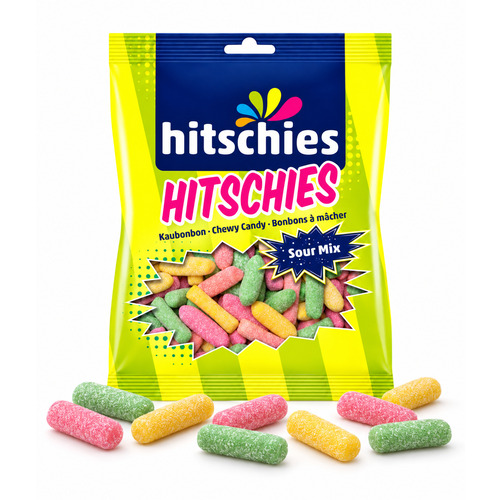 Bonbons Hitschies Sour Mix sachet 125 g Hitschler