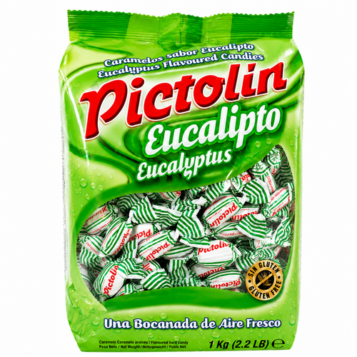PICTOLIN Bonbons à l’Eucalyptus Classique – Sachet 1kg