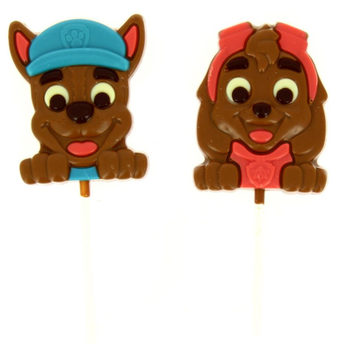 Sucettes chocolat Pat Patrouille Kap