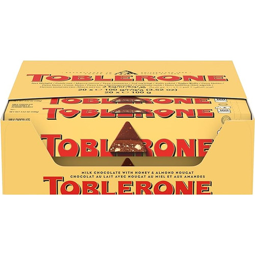 Boite de 20 barres de 100gr Toblerone