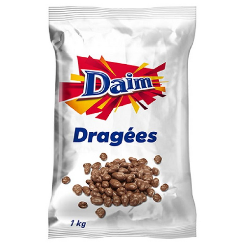Dragées Daim sachet de 1 kg